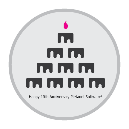 Happy Metanet Software 10th anniversary!